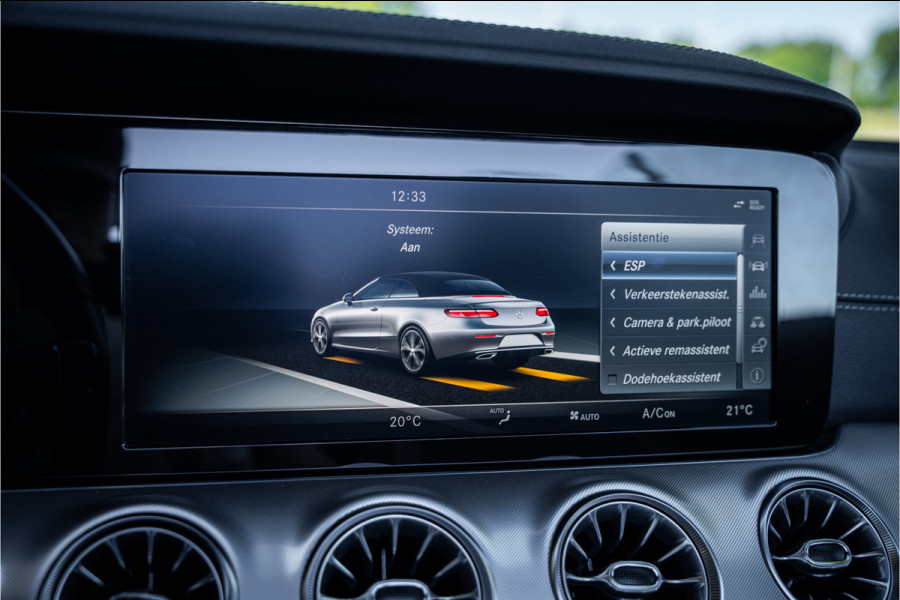 Mercedes-Benz E-Klasse Cabrio 400 4MATIC (334pk) Premium Plus - Ventilatie - AMG - Memory