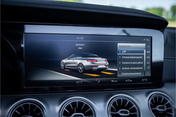 Mercedes-Benz E-Klasse Cabrio 400 4MATIC (334pk) Premium Plus - Ventilatie - AMG - Memory
