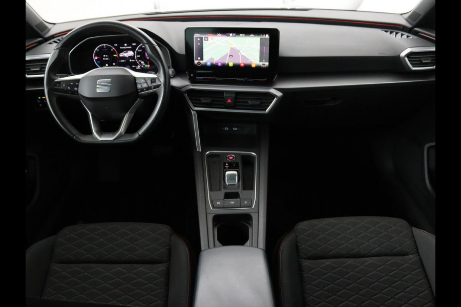 Seat Leon 1.4 TSI eHybrid PHEV FR | Carplay | Sfeerverlichting | Navigatie | Full LED | Sportstoelen | Parkeerhulp | Climate control | Cruise control