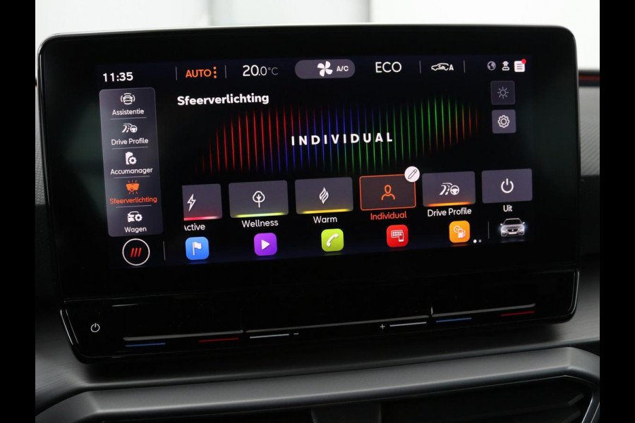 Seat Leon 1.4 TSI eHybrid PHEV FR | Carplay | Sfeerverlichting | Navigatie | Full LED | Sportstoelen | Parkeerhulp | Climate control | Cruise control