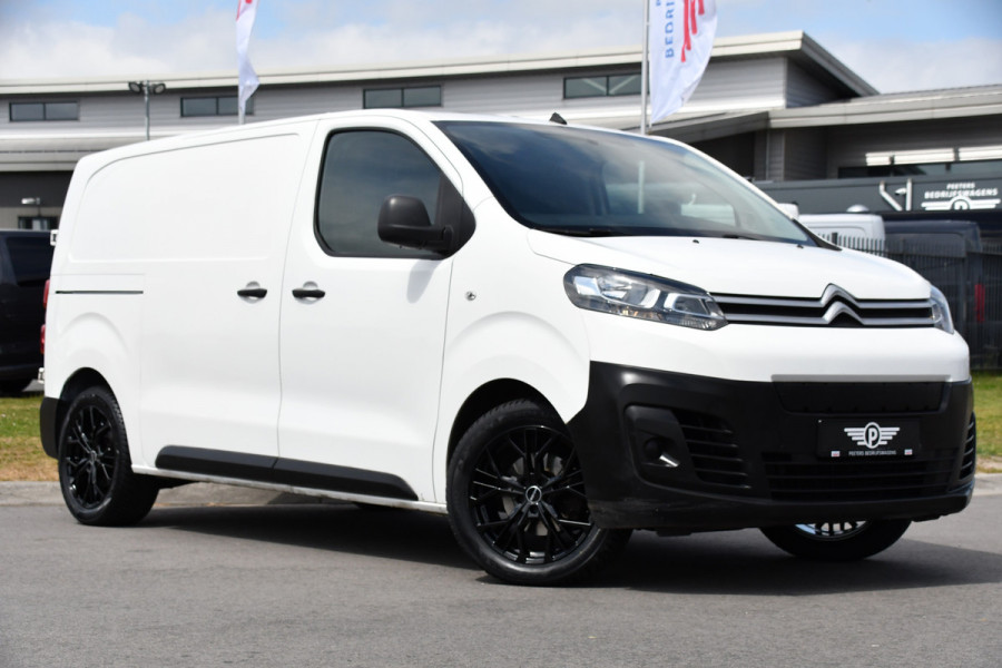 Citroën ë-Jumpy L2 50 kWh Black & White Edition Cruise, Sensoren, 136pk, Radio, Uniek!