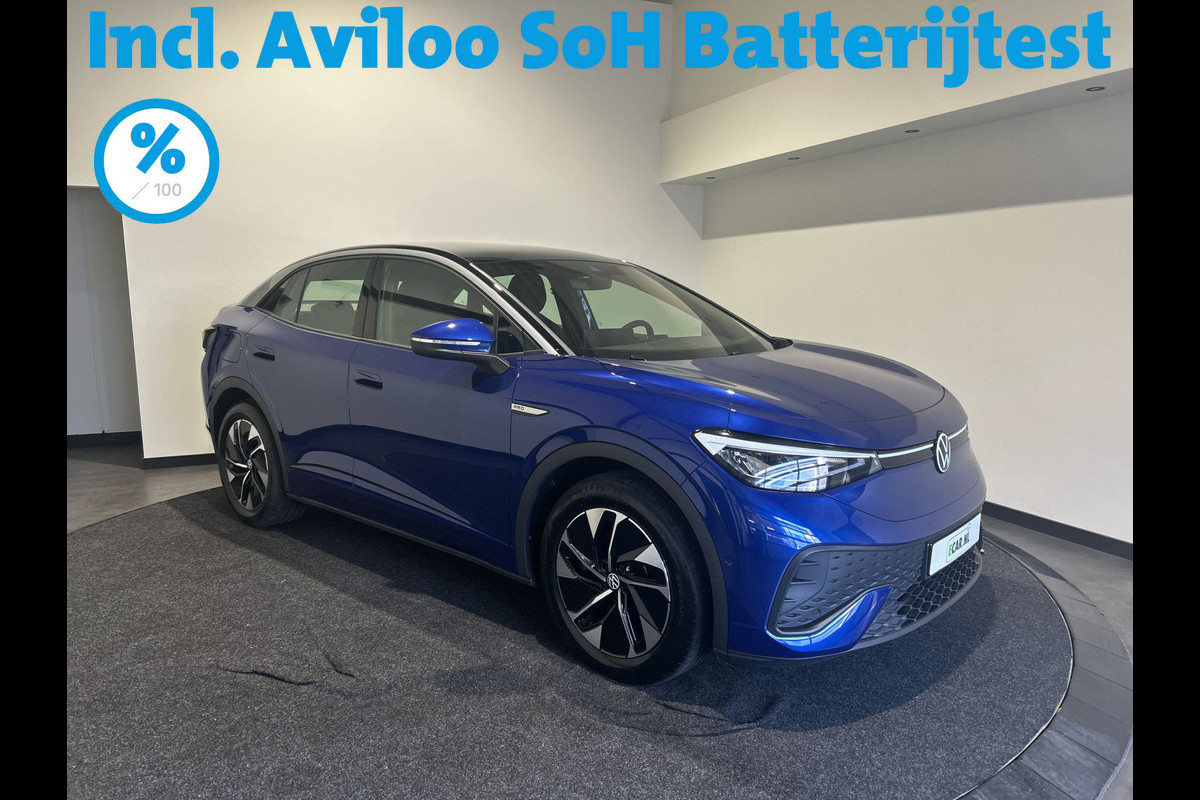 Volkswagen ID.5 Pro Advantage 77 kWh Zwart dak | Camera | 19 inch "Hamar" | LED SoH (batterijcheck) 99.22 % score!