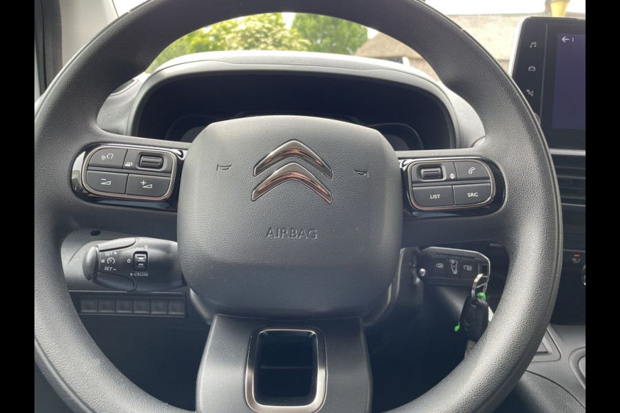 Citroën Berlingo 1.5 BlueHDI E6 102pk Club 3-Zits Lease €220 p/m Airco, Navi, PDC, Cruise controle, onderhoudshistorie aanwezig