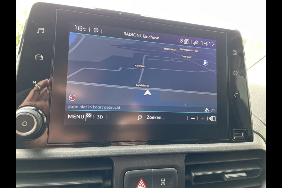 Citroën Berlingo 1.5 BlueHDI E6 102pk Club 3-Zits Lease €220 p/m Airco, Navi, PDC, Cruise controle, onderhoudshistorie aanwezig