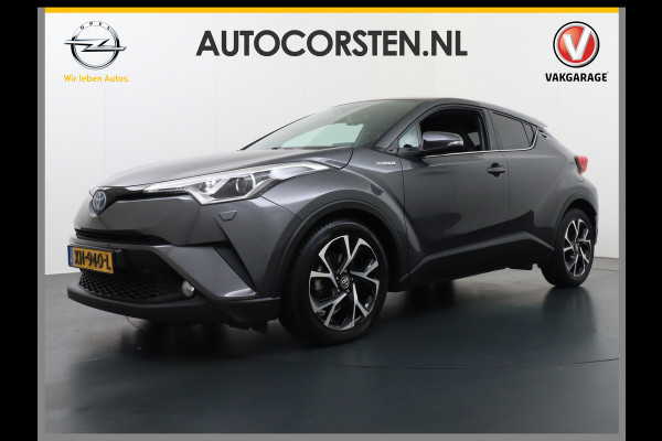 Toyota C-HR 1.8I Hybrid Automaat Voorruit+Stoel+Stuurverwarming Navi Camera Adap. Cruise Control Lane Assist Dynamic Regen/Lichtsensor Keyless Led Lmv 18" Bluetooth Rijstrooksensor Verkeersborddetectie