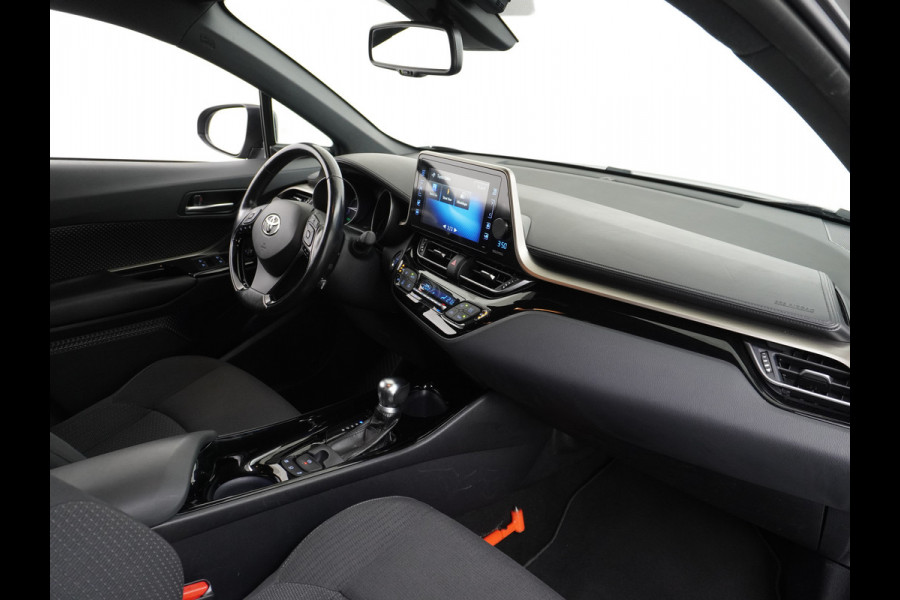 Toyota C-HR 1.8I Hybrid Automaat Voorruit+Stoel+Stuurverwarming Navi Camera Adap. Cruise Control Lane Assist Dynamic Regen/Lichtsensor Keyless Led Lmv 18" Bluetooth Rijstrooksensor Verkeersborddetectie
