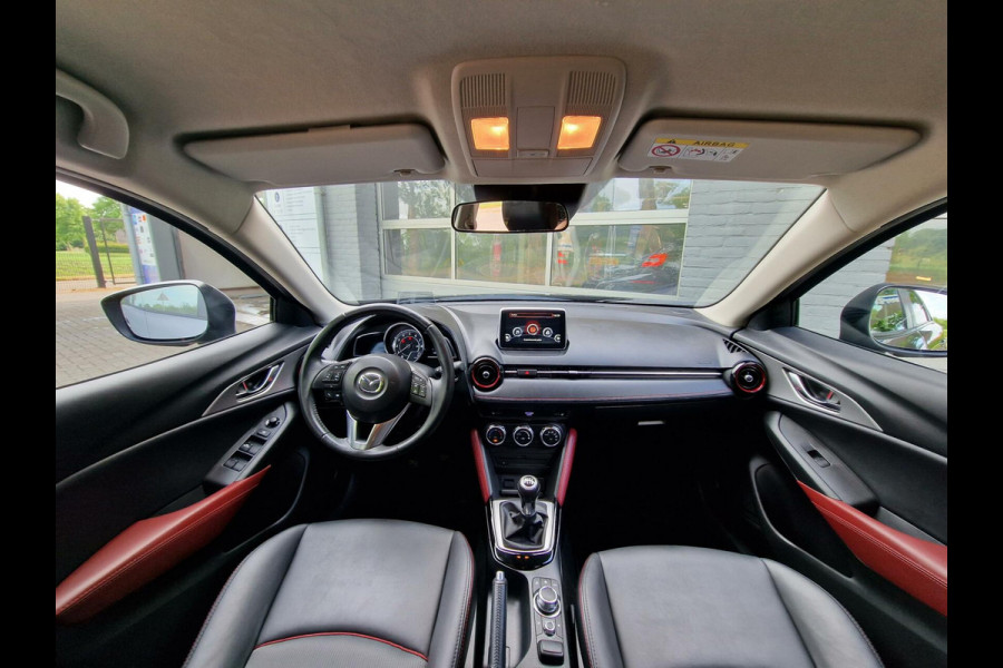 Mazda CX-3 2.0 SkyActiv-G 120 GT-M Line 120PK|Leer|Clima|18-inch|LED|69.061KM|