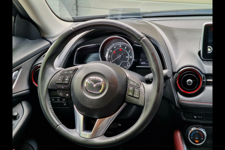 Mazda CX-3 2.0 SkyActiv-G 120 GT-M Line 120PK|Leer|Clima|18-inch|LED|69.061KM|
