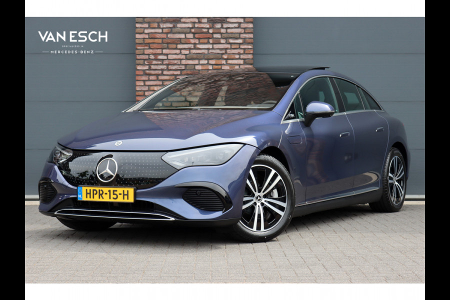 Mercedes-Benz EQE 300 Business Line 89 kWh | Luchtvering | Achterasbesturing | Burmester | Panoramadak | Distronic+ | Leder | Memory | Stuurwiel Verwarmd | Digital Light | Keyless Go |