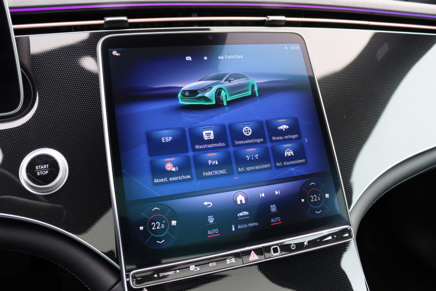 Mercedes-Benz EQE 300 Business Line 89 kWh | Luchtvering | Achterasbesturing | Burmester | Panoramadak | Distronic+ | Leder | Memory | Stuurwiel Verwarmd | Digital Light | Keyless Go |