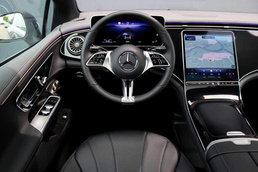 Mercedes-Benz EQE 300 Business Line 89 kWh | Luchtvering | Achterasbesturing | Burmester | Panoramadak | Distronic+ | Leder | Memory | Stuurwiel Verwarmd | Digital Light | Keyless Go |