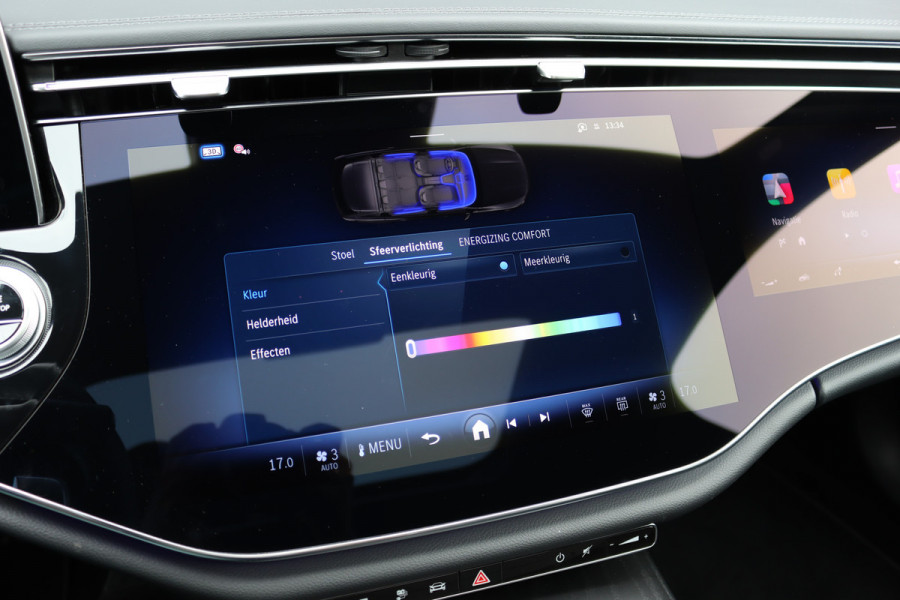 Mercedes-Benz E-Klasse 300 e AMG Line Aut9 | MBUX Hyperscreen | Distronic+ | Burmester | Panoramadak | Memory | 3D-Display | Trekhaak | Digital Light | HUD | Surround Camera |