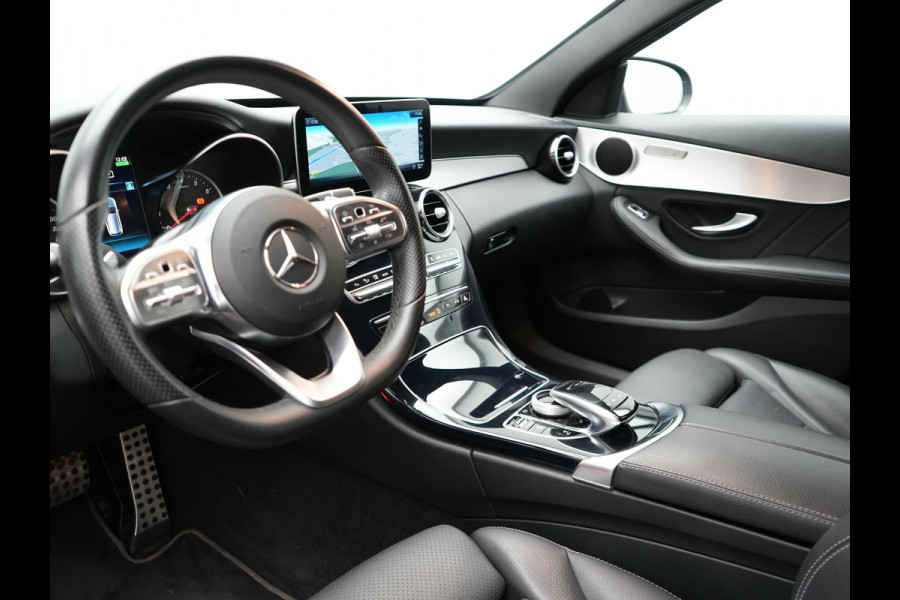 Mercedes-Benz C-Klasse Estate 300 e Advantage Pack Plug In Hybrid PHEV | Multibeam LED | Navigatie | Apple Carplay | Lederen Sportstoelen Verwarmd | Afneembare Trekhaak