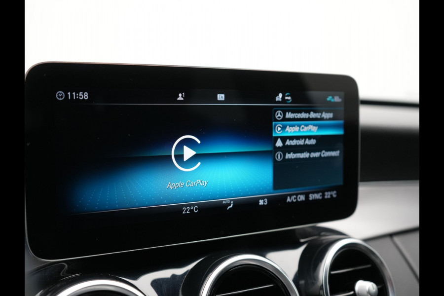 Mercedes-Benz C-Klasse Estate 300 e Advantage Pack Plug In Hybrid PHEV | Multibeam LED | Navigatie | Apple Carplay | Lederen Sportstoelen Verwarmd | Afneembare Trekhaak