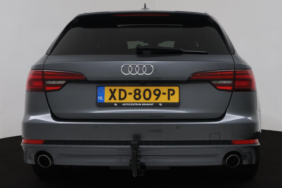 Audi A4 Avant 2.0 TFSI MHEV Sport S line black edition (PANORAMADAK, TREKHAAK, CRUISE, NAVIGATIE, STOELVERWARMING, CAMERA)