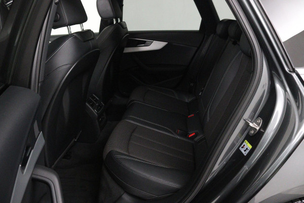 Audi A4 Avant 2.0 TFSI MHEV Sport S line black edition (PANORAMADAK, TREKHAAK, CRUISE, NAVIGATIE, STOELVERWARMING, CAMERA)