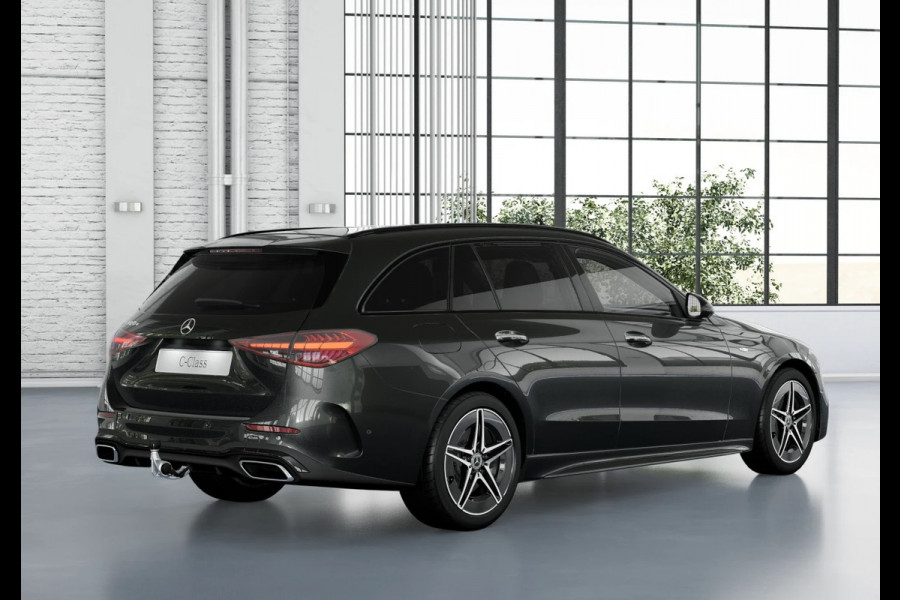 Mercedes-Benz C-Klasse Estate 300 e AMG Pano Distr Trekh HUD 360 Night Massage
