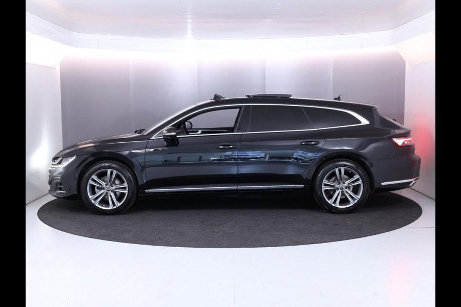 Volkswagen Arteon Shooting Brake 1.4 TSI eHybrid R-Line Business 218 pk Automaat (DSG) | Verlengde garantie | Navigatie | Panoramadak | Parkeersensoren (Park assist) | Achteruitrijcamera | Lederen bekleding |