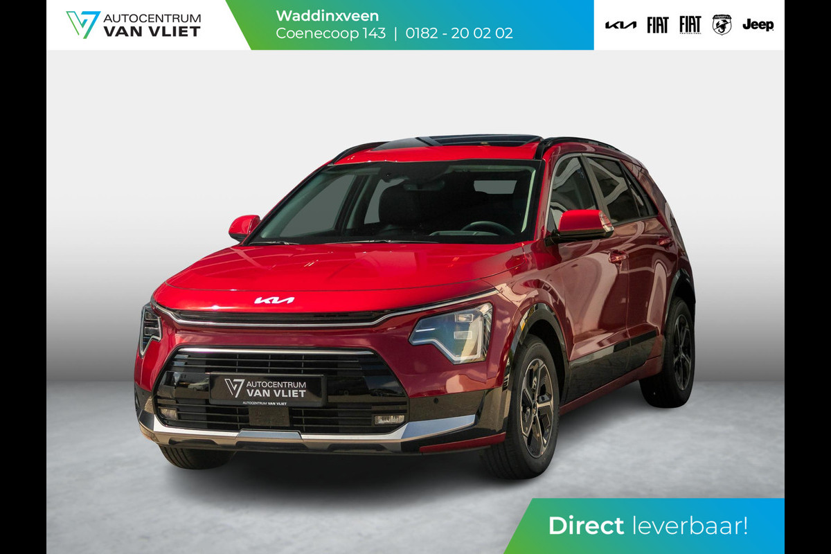 Kia Niro 1.6 GDi Hybrid DynamicPlusLine l Direct leverbaar l ANWB Private Lease v.a. € 484,-| Snelle Levering | LED | Clima | Navi | Carplay | Stoel&Stuur Verwarming | Schuif-/Kanteldak | Head-up display Kia Niro 1.6 GDi Hybrid DynamicPlusLine l Direct leverbaar l ANWB Private Lease v.a. € 484,-| Snelle Levering | LED | Clima | Navi | Carplay | Stoel&Stuur Verwarming | Schuif-/Kanteldak | Head-up display