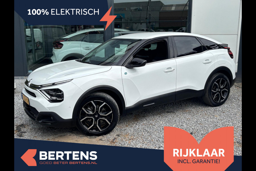 Citroën Ë-C4 Shine Pack Business 50 kWh | Rijklaar geleverd, 12 maanden BOVAG garantie! |