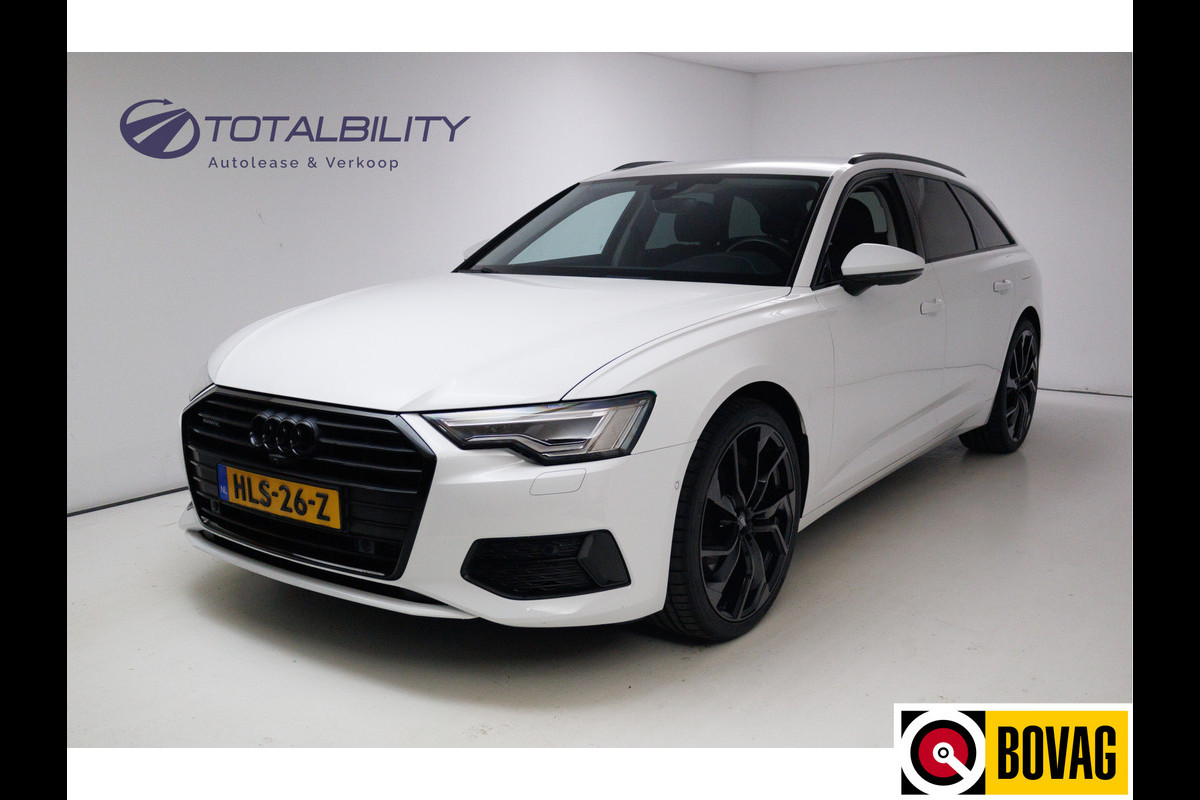 Audi A6 Avant 50 TFSI e quattro Advanced edition | 21 inch | Black optic | 360 camera | Sfeerverlichting Navigatie, Stoelverwarming, Electrische achterklep, Lane assist, App-connect Audi A6 Avant 50 TFSI e quattro Advanced edition | 21 inch | Black optic | 360 camera | Sfeerverlichting Navigatie, Stoelverwarming, Electrische achterklep, Lane assist, App-connect