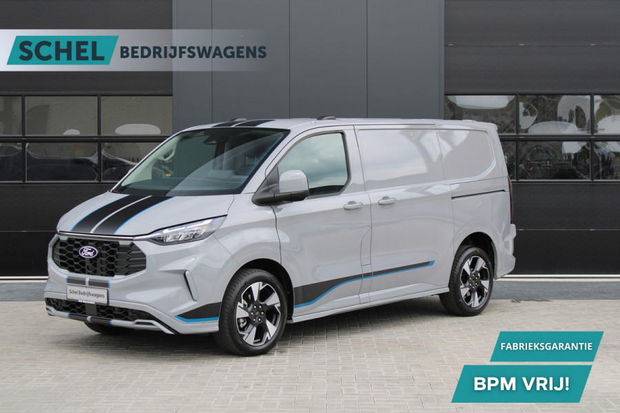 Ford Transit Custom 320 2.0 TDCI L1H1 Sport 170pk - 2x Schuifdeur - 19" LM velgen - ACC - Blind spot - Navi - Camera - Verwarmd stuur - 70l tank - R