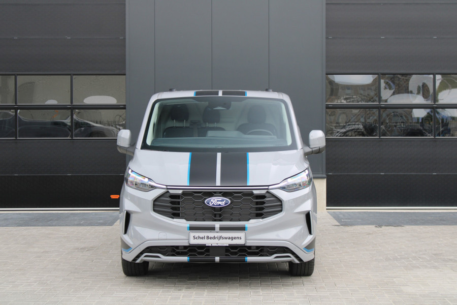 Ford Transit Custom 320 2.0 TDCI L1H1 Sport 170pk - 2x Schuifdeur - 19" LM velgen - ACC - Blind spot - Navi - Camera - Verwarmd stuur - 70l tank - R