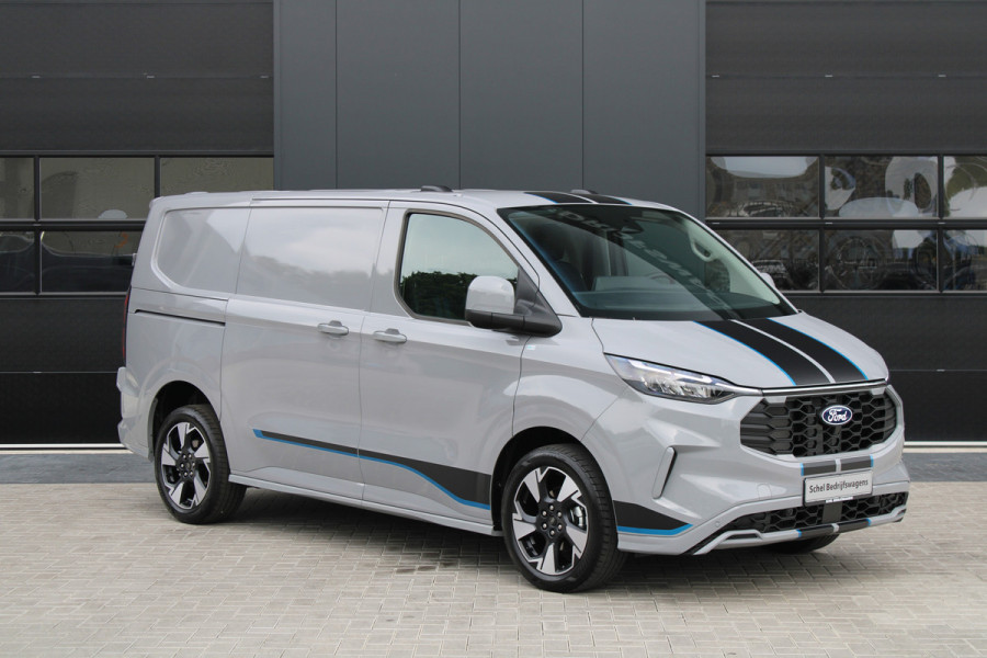 Ford Transit Custom 320 2.0 TDCI L1H1 Sport 170pk - 2x Schuifdeur - 19" LM velgen - ACC - Blind spot - Navi - Camera - Verwarmd stuur - 70l tank - R