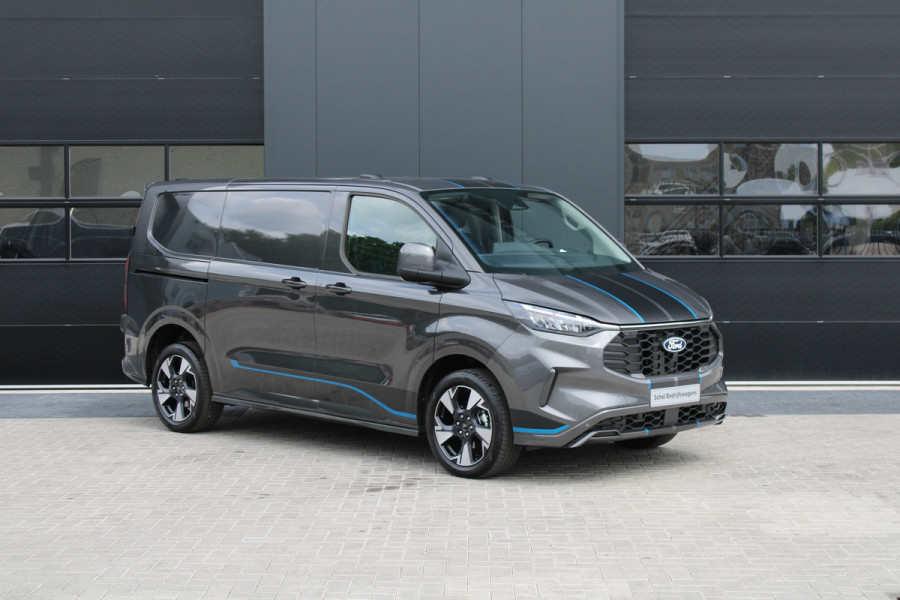 Ford Transit Custom 320 2.0 TDCI L1H1 Sport 170pk - 2x Schuifdeur - 19" LM velgen - ACC - Blind spot - Navi - Camera - Verwarmd stuur - 70l tank - R
