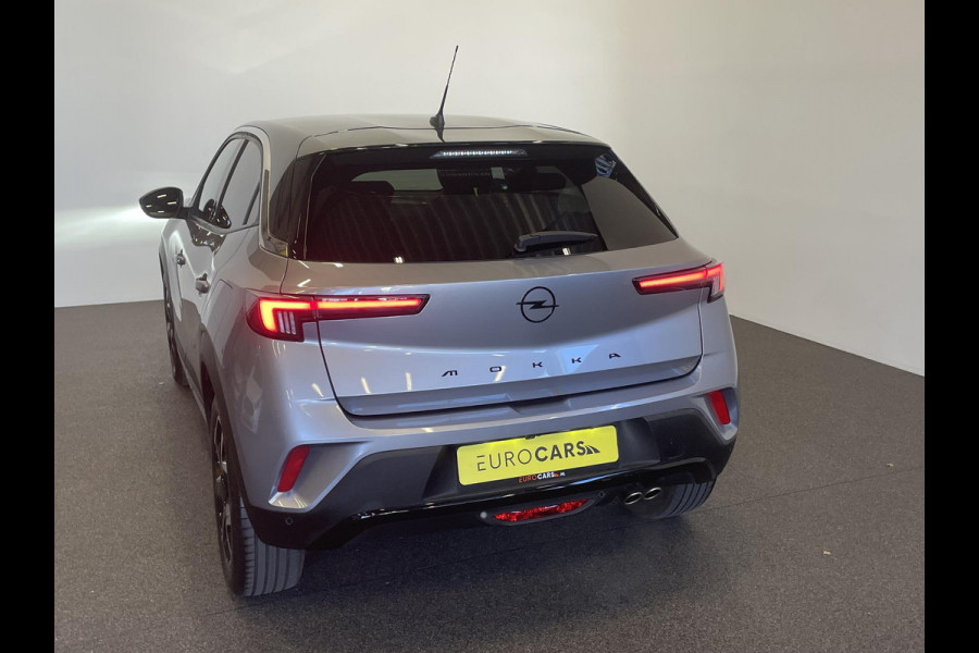 Opel Mokka 1.2 130pk Turbo Automaat Ultimate Navigatie Apple Carplay/Android Auto Camera Parkeersensoren achter Crusie Control Stoel-en stuurverwarming Ledverlichting Getinte ramen Climate Control