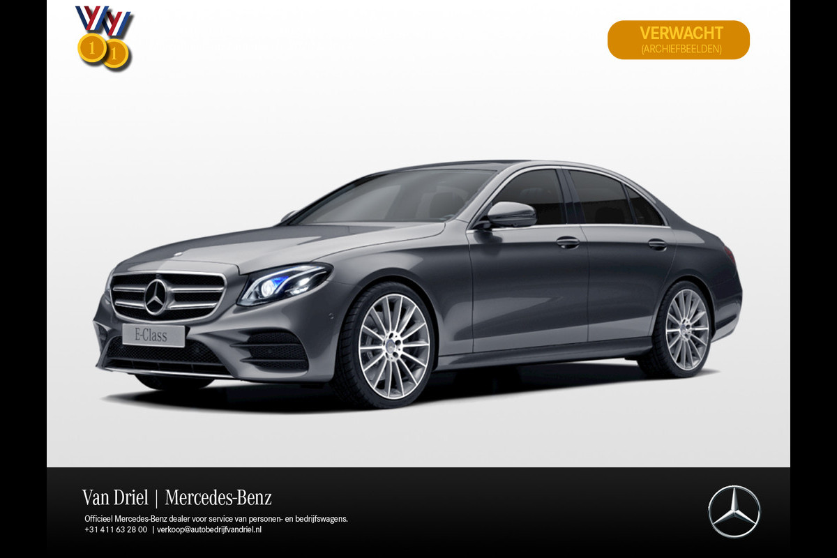 Mercedes-Benz E-Klasse E 350 d Prestige Plus AMG line | Luchtvering Burmester Memory Rijassistentie Mercedes-Benz E-Klasse E 350 d Prestige Plus AMG line | Luchtvering Burmester Memory Rijassistentie