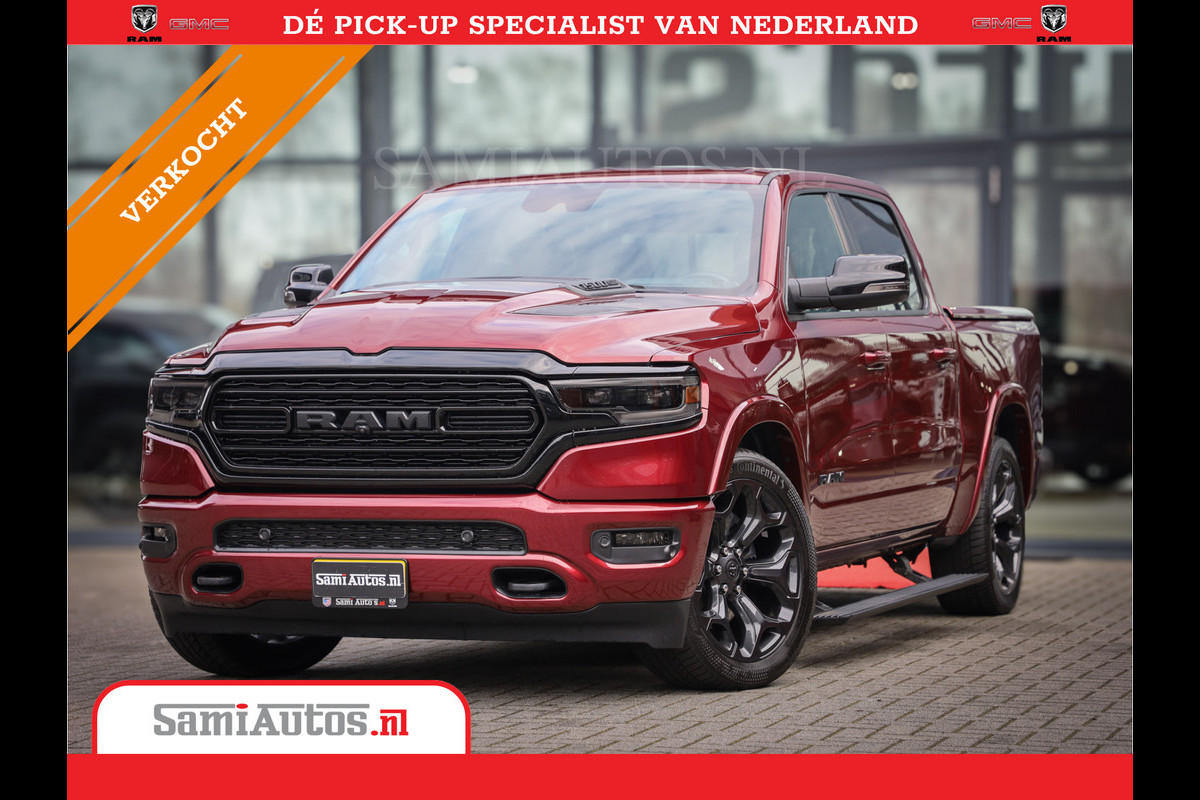Dodge Ram 1500 Limited Night | 5,7 V8 Hemi | Z.G.A.N | Meest volle Hemi limited uitvoering | Comfortabele Dubbele Cabine met Royale 5 Zitplaatsen | Dodge Ram 1500 Limited Night | 5,7 V8 Hemi | Z.G.A.N | Meest volle Hemi limited uitvoering | Comfortabele Dubbele Cabine met Royale 5 Zitplaatsen |