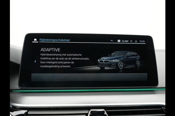 BMW 5 Serie Touring 530e xDrive M Sport Plug in Hybrid | PHEV | Adaptive Cruise | Meesturende achteras | Lederen Sportstoelen Memory | Adaptive Onderstel | Carplay | Camera | LED |