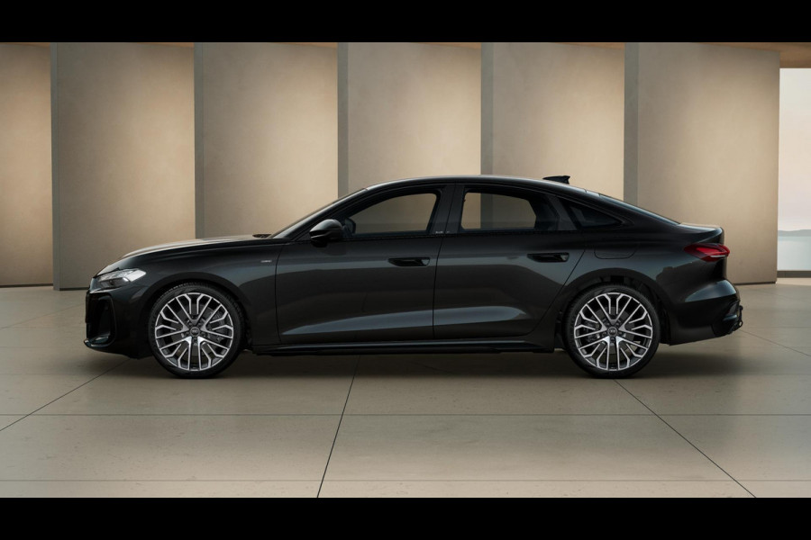 Audi A5 2.0 e-hybrid quattro S edition trekhaak, omgevingscamera's, adaptive cruise control, MMI bijrijdersscherm, comfortsleutel, optiek pakket zwart, LM velgen 20"