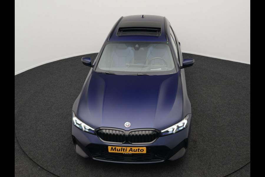 BMW 3 Serie Touring 330e M Sport Individual Plug In Hybrid 293pk Facelift PHEV  | Panodak | Individual Lederen Sportstoelen Memory | Adaptive Cruise | Widescreen Navi | 19"L.M | Keyless | Head Up |
