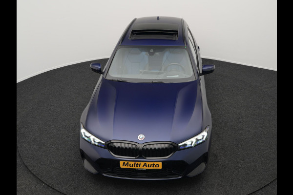BMW 3 Serie Touring 330e M Sport Individual Plug In Hybrid 293pk Facelift PHEV  | Panodak | Individual Lederen Sportstoelen Memory | Adaptive Cruise | Widescreen Navi | 19"L.M | Keyless | Head Up |