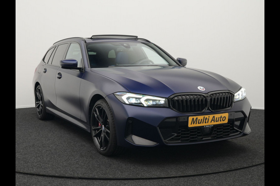 BMW 3 Serie Touring 330e M Sport Individual Plug In Hybrid 293pk Facelift PHEV  | Panodak | Individual Lederen Sportstoelen Memory | Adaptive Cruise | Widescreen Navi | 19"L.M | Keyless | Head Up |