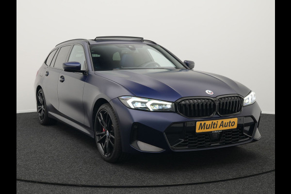 BMW 3 Serie Touring 330e M Sport Individual Plug In Hybrid 293pk Facelift PHEV  | Panodak | Individual Lederen Sportstoelen Memory | Adaptive Cruise | Widescreen Navi | 19"L.M | Keyless | Head Up |