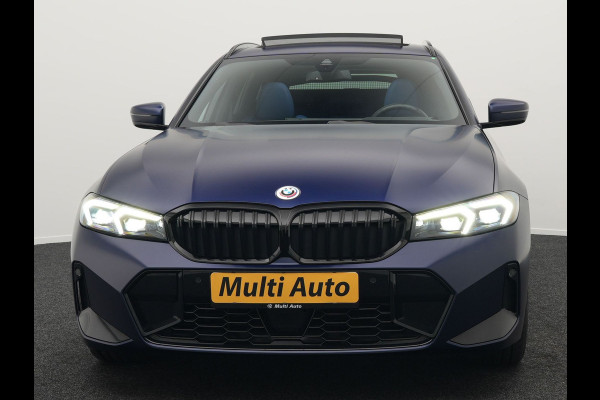 BMW 3 Serie Touring 330e M Sport Individual Plug In Hybrid 293pk Facelift PHEV  | Panodak | Individual Lederen Sportstoelen Memory | Adaptive Cruise | Widescreen Navi | 19"L.M | Keyless | Head Up |