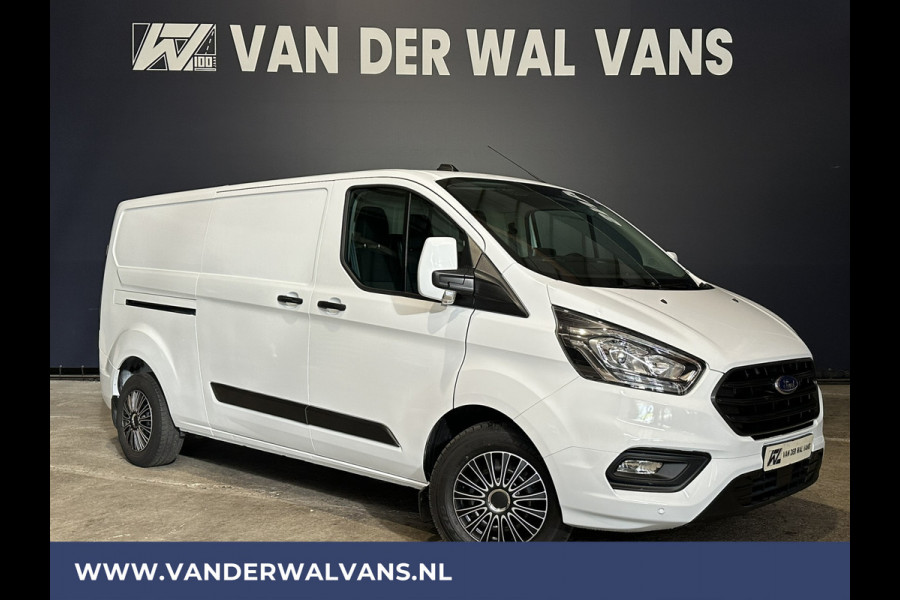 Ford Transit Custom 2.0 TDCI 130 pk L2H1 Euro6 Airco | 2800kg trekhaak | LED | Cruisecontrol | Apple Carplay Android Auto, Stoelverwarming, Verwarmde voorruit, Parkeersensoren, Bijrijdersbank
