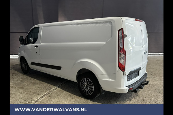 Ford Transit Custom 2.0 TDCI 130 pk L2H1 Euro6 Airco | 2800kg trekhaak | LED | Cruisecontrol | Apple Carplay Android Auto, Stoelverwarming, Verwarmde voorruit, Parkeersensoren, Bijrijdersbank