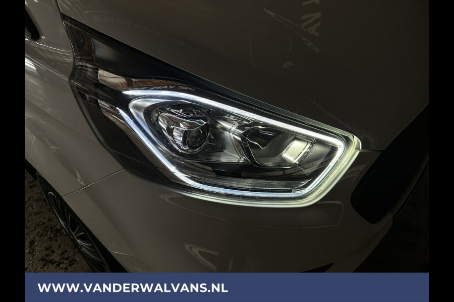 Ford Transit Custom 2.0 TDCI 130 pk L2H1 Euro6 Airco | 2800kg trekhaak | LED | Cruisecontrol | Apple Carplay Android Auto, Stoelverwarming, Verwarmde voorruit, Parkeersensoren, Bijrijdersbank