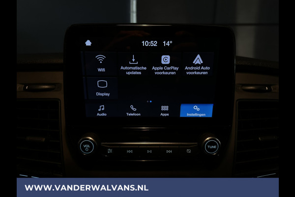 Ford Transit Custom 2.0 TDCI 130 pk L2H1 Euro6 Airco | 2800kg trekhaak | LED | Cruisecontrol | Apple Carplay Android Auto, Stoelverwarming, Verwarmde voorruit, Parkeersensoren, Bijrijdersbank