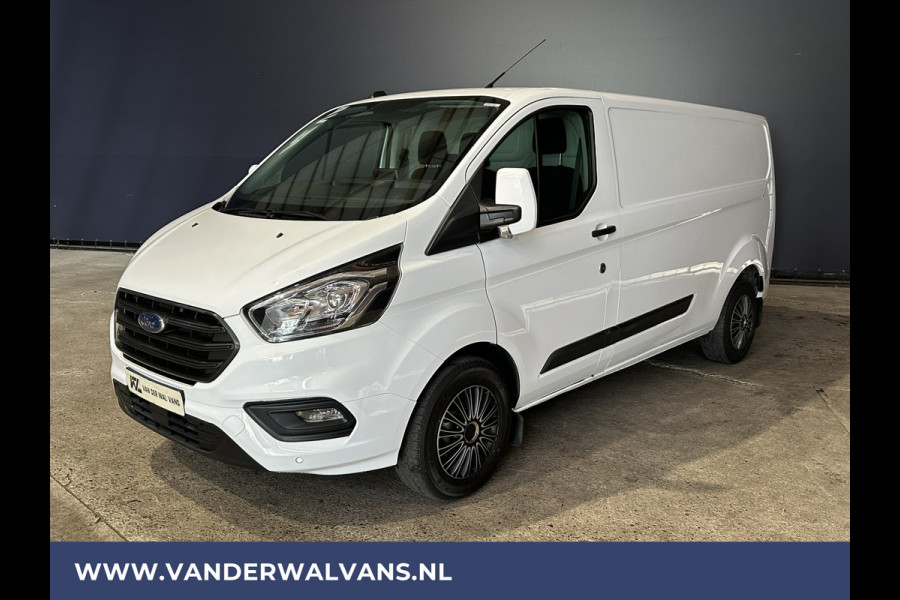 Ford Transit Custom 2.0 TDCI 130 pk L2H1 Euro6 Airco | 2800kg trekhaak | LED | Cruisecontrol | Apple Carplay Android Auto, Stoelverwarming, Verwarmde voorruit, Parkeersensoren, Bijrijdersbank