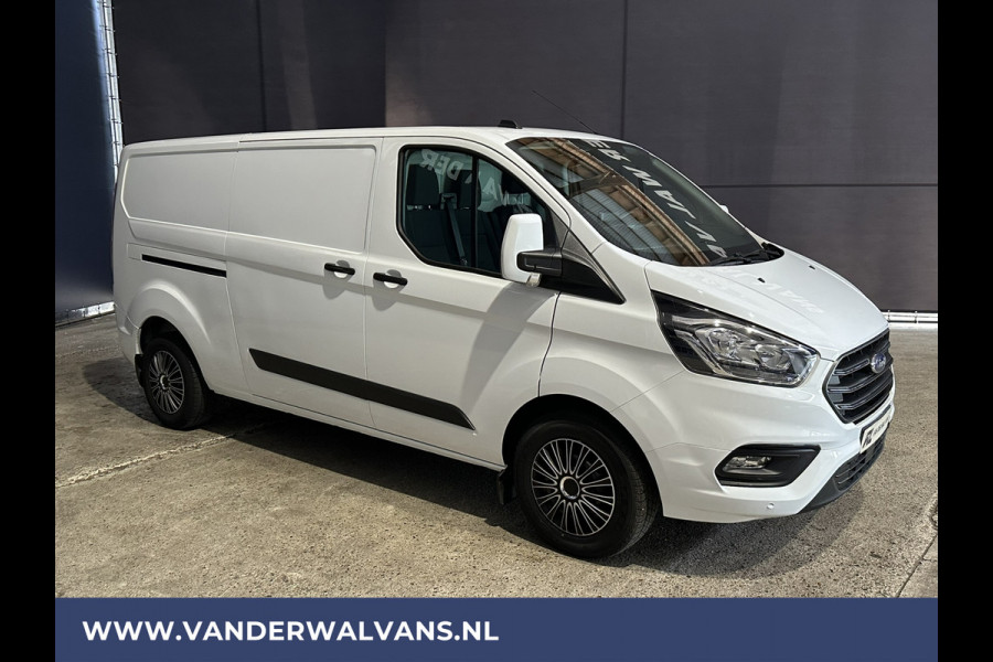 Ford Transit Custom 2.0 TDCI 130 pk L2H1 Euro6 Airco | 2800kg trekhaak | LED | Cruisecontrol | Apple Carplay Android Auto, Stoelverwarming, Verwarmde voorruit, Parkeersensoren, Bijrijdersbank