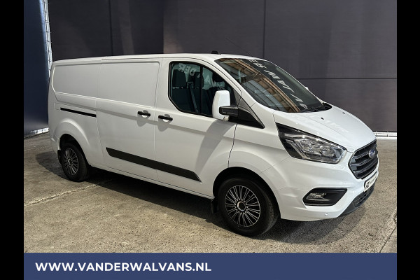 Ford Transit Custom 2.0 TDCI 130 pk L2H1 Euro6 Airco | 2800kg trekhaak | LED | Cruisecontrol | Apple Carplay Android Auto, Stoelverwarming, Verwarmde voorruit, Parkeersensoren, Bijrijdersbank