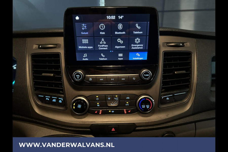 Ford Transit Custom 2.0 TDCI 130 pk L2H1 Euro6 Airco | 2800kg trekhaak | LED | Cruisecontrol | Apple Carplay Android Auto, Stoelverwarming, Verwarmde voorruit, Parkeersensoren, Bijrijdersbank
