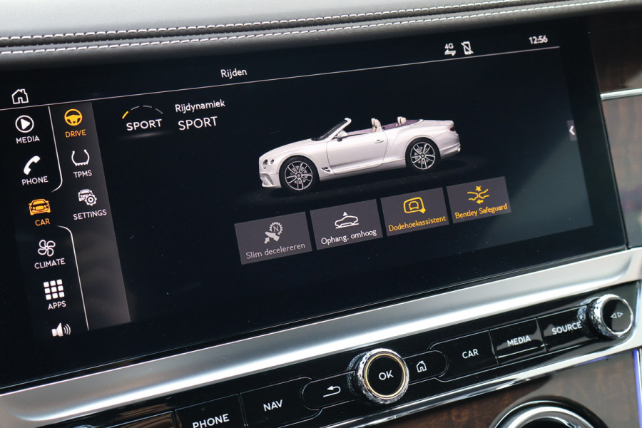Bentley Continental GTC 4.0 V8 | STOELVERWARMING & VERKOELING | MASSAGE | SFEERVERLICHTING | MEMORY SEATS | NEKVERWARMING |