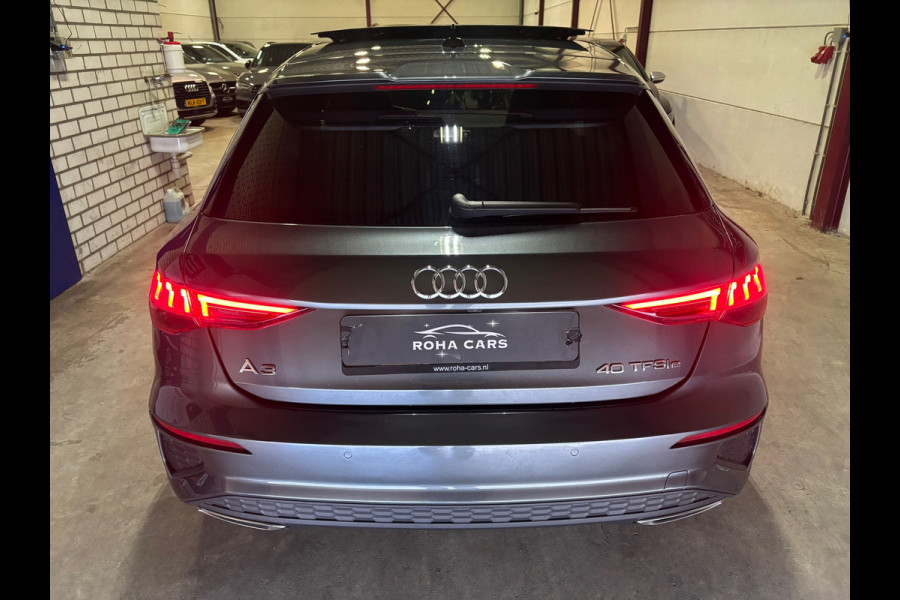 Audi A3 Sportback 40 TFSI e 3x S line panorama