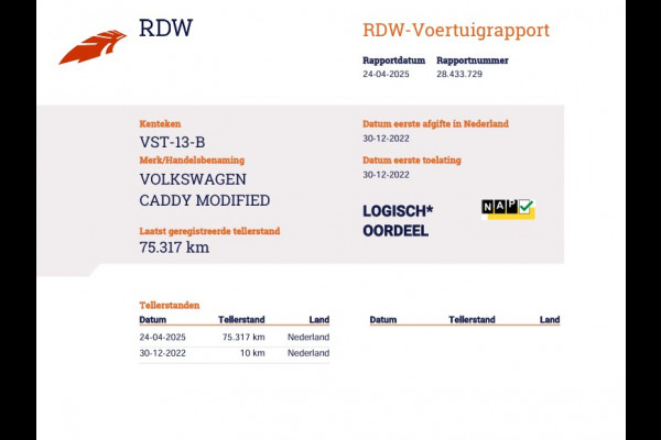 Volkswagen Caddy Cargo 2.0 TDI 123 pk Euro 6 - Apple Carplay - PDC - LM Wielen - 6 Bak